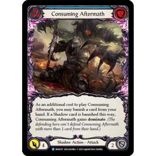 Consuming Aftermath (Blue) (MONARCH) 1st Edition Rainbow