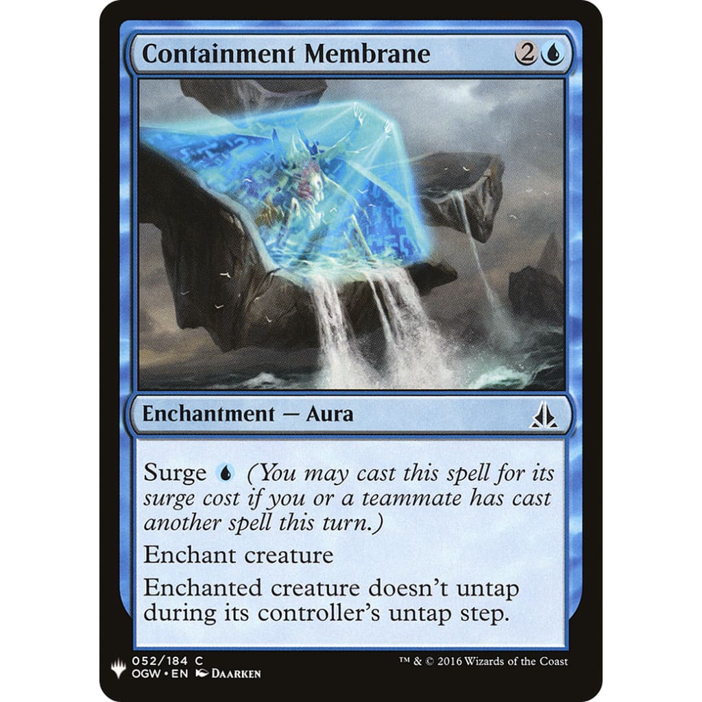Containment Membrane (PLST-OGW-52) - Single