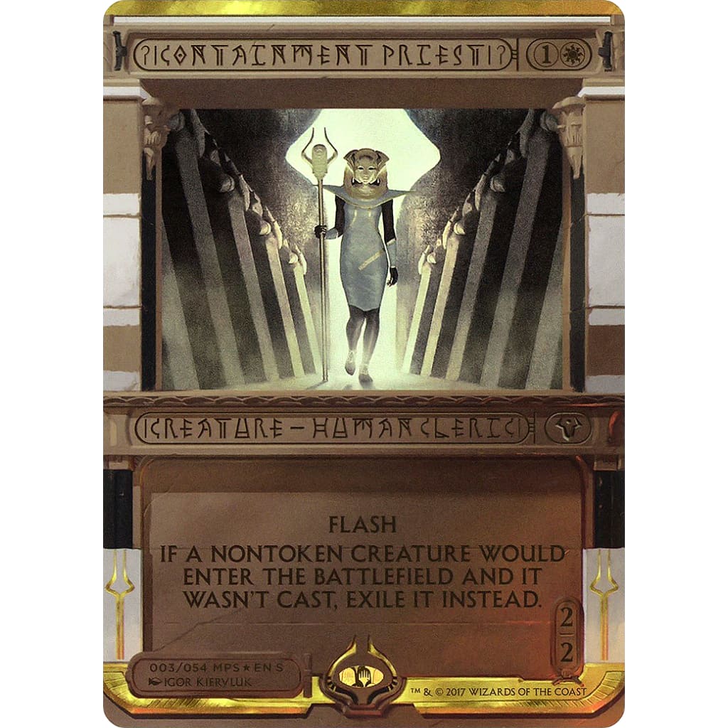 Containment Priest (MP2-003) (Borderless) Foil - Single