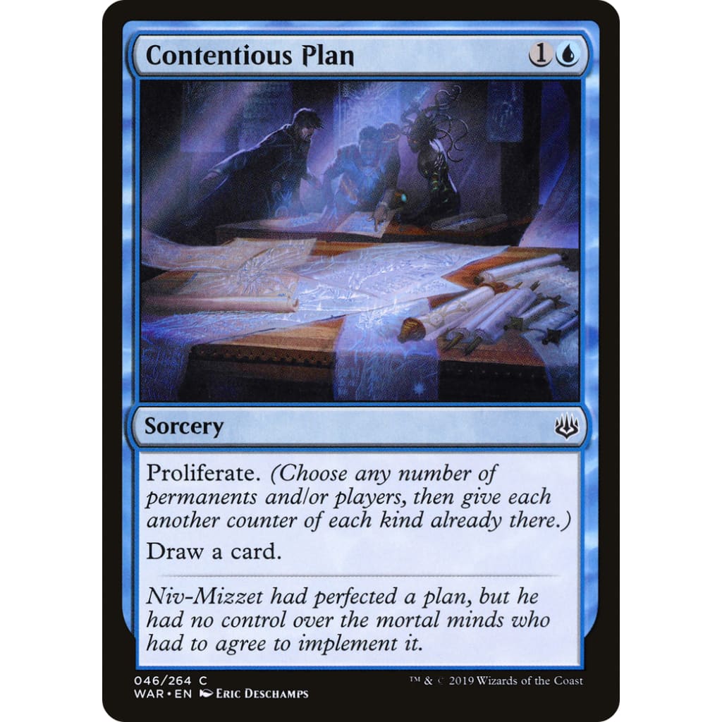 Contentious Plan (WAR-046) Foil - Single