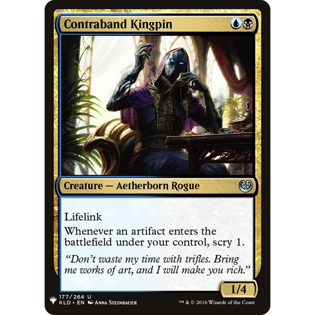 Contraband Kingpin (PLST-KLD-177) - Single