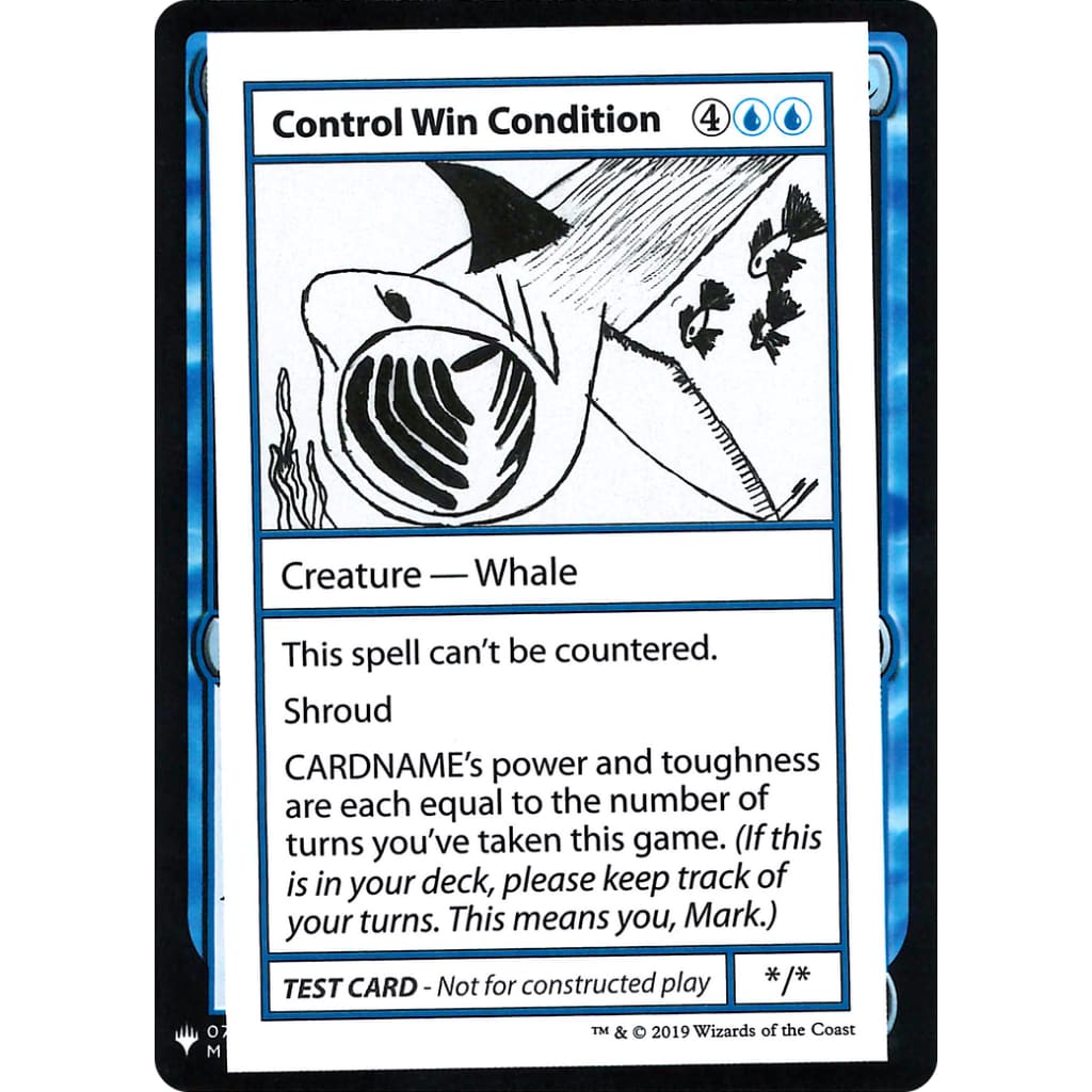 Control Win Condition (CMB1-019) - Single