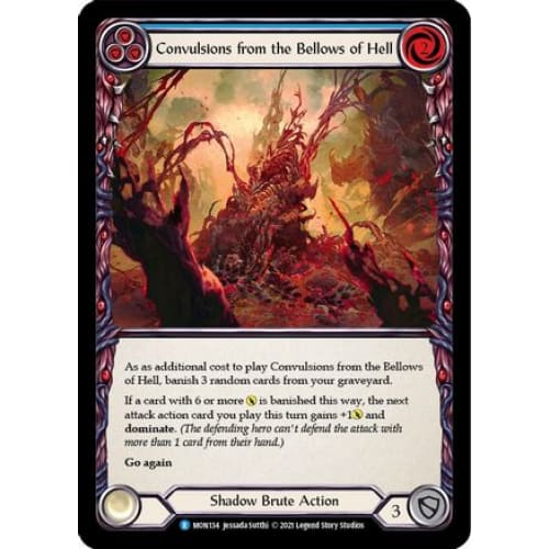 Convulsions from the Bellows of Hell (Blue) (MONARCH) 1st