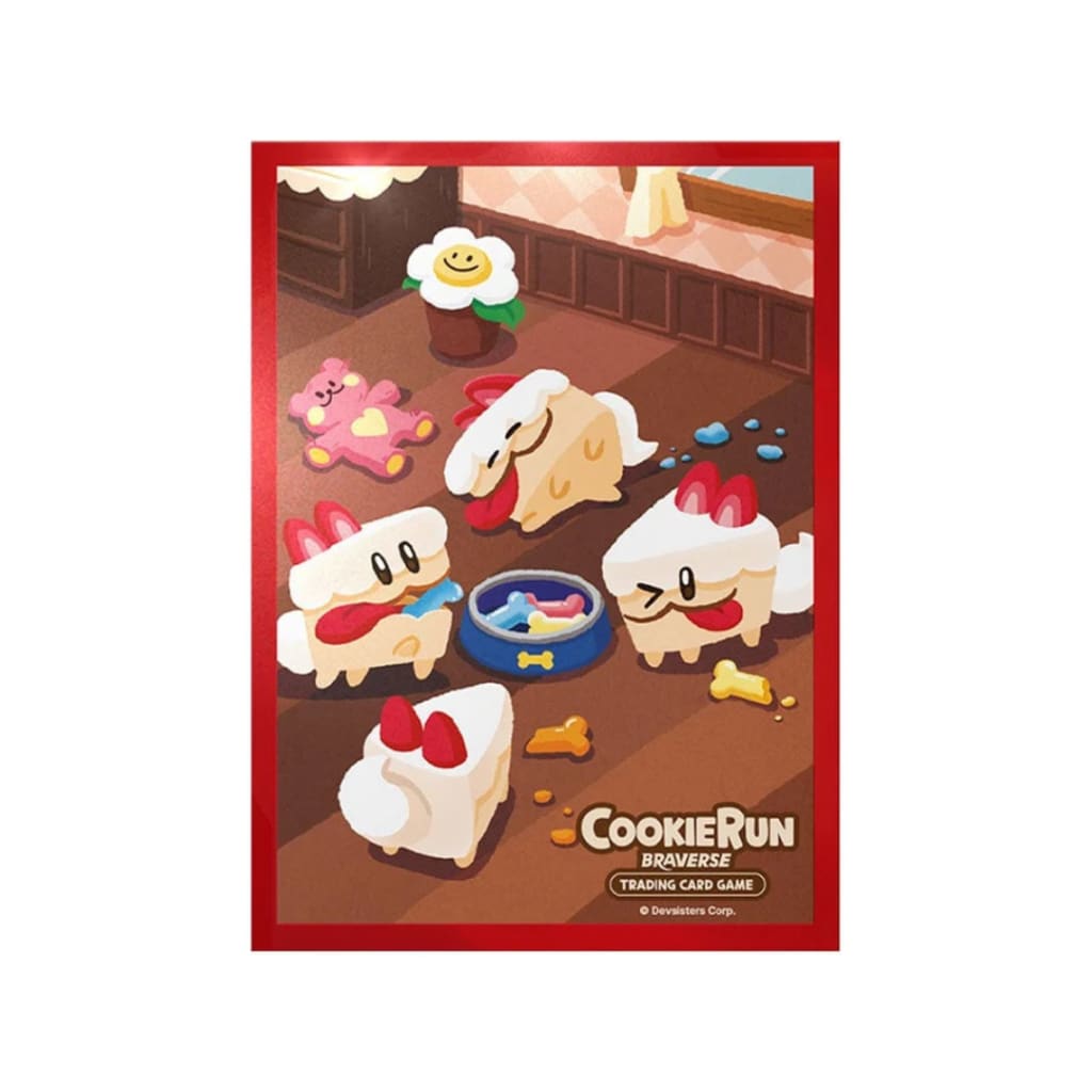 CookieRun Braverse TCG Jelly Dovey Cake Hounds Card Sleeves