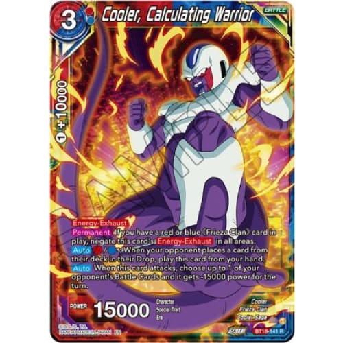 Cooler Calculating Warrior (Dawn of the Z-Legends) Foil