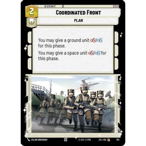 Coordinated Front (Foil) (751) Foil - Single