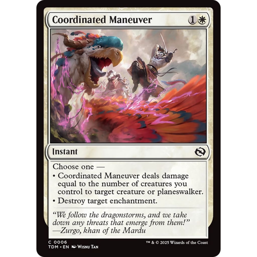 Coordinated Maneuver (TDM-006) Foil - Single