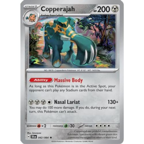 Copperajah (42) Rare Classic Reverse Holofoil - Single