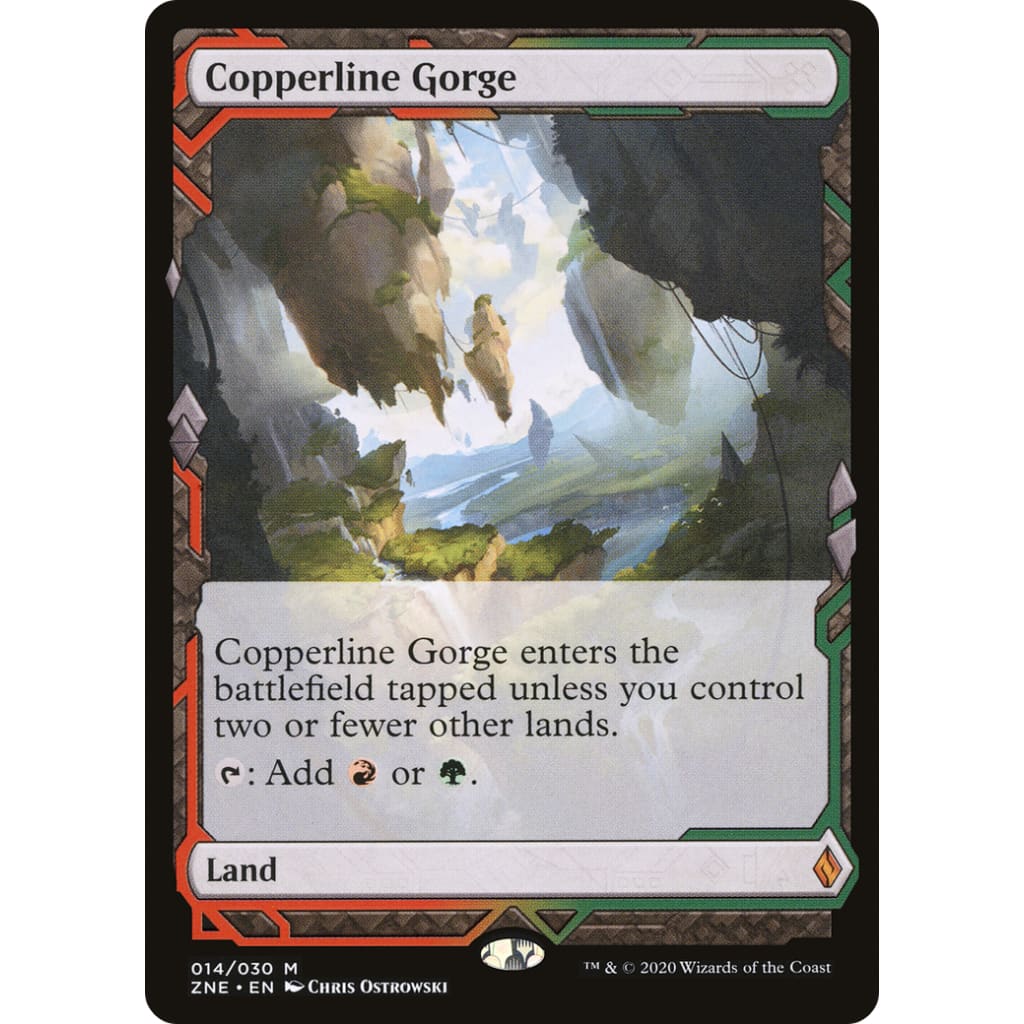 Copperline Gorge (ZNE-014) Foil - Single