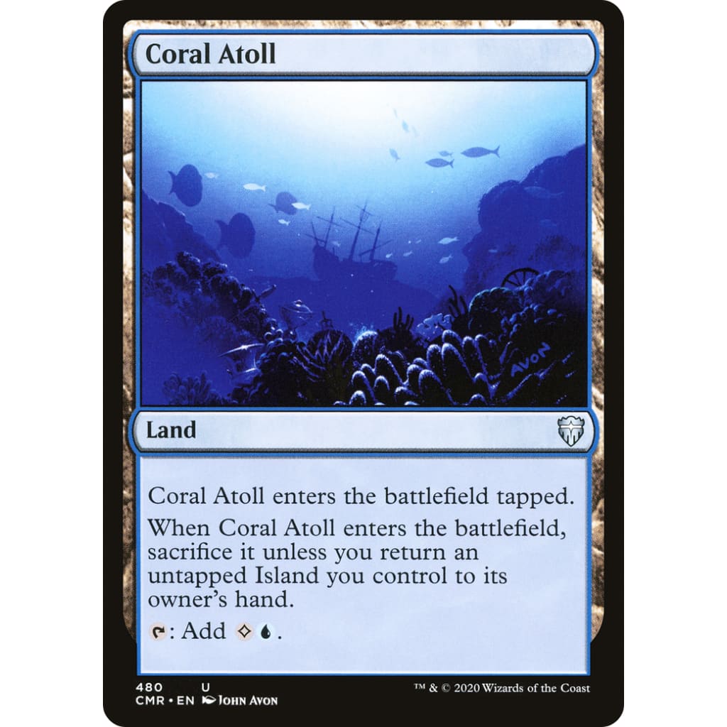 Coral Atoll (CMR-480) - Single