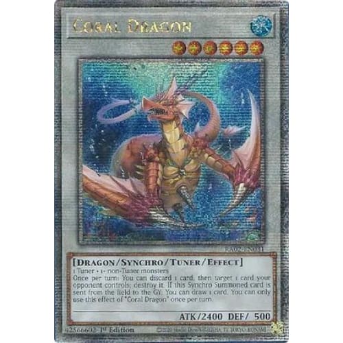 Coral Dragon (Quarter Century Secret Rare) - RA02-EN031
