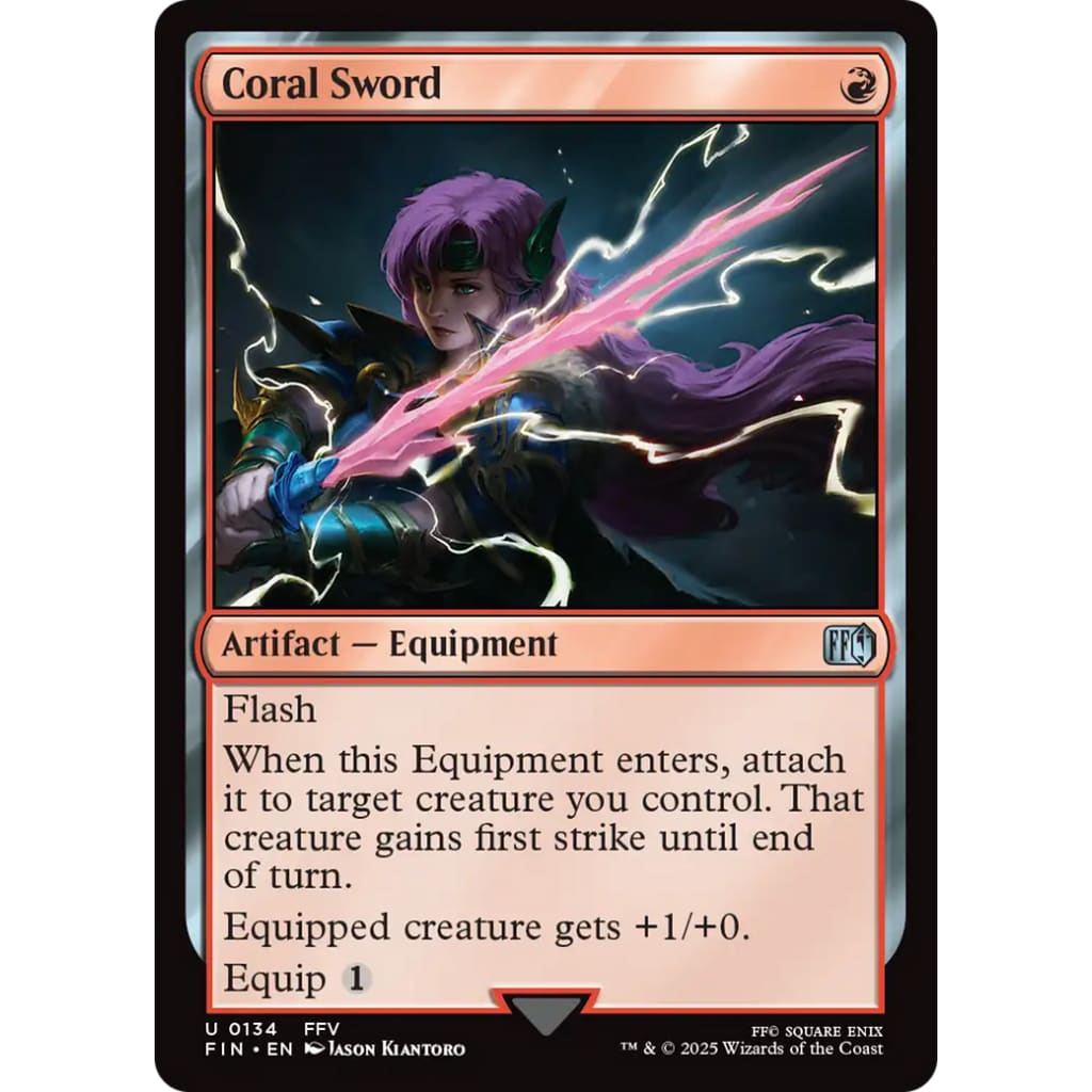 Coral Sword (FIN-134) - Single