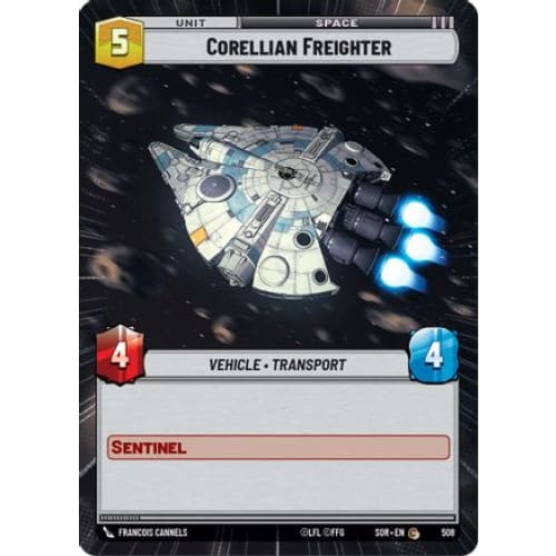 Corellian Freighter (Hyperspace) (508) - Spark of Rebellion