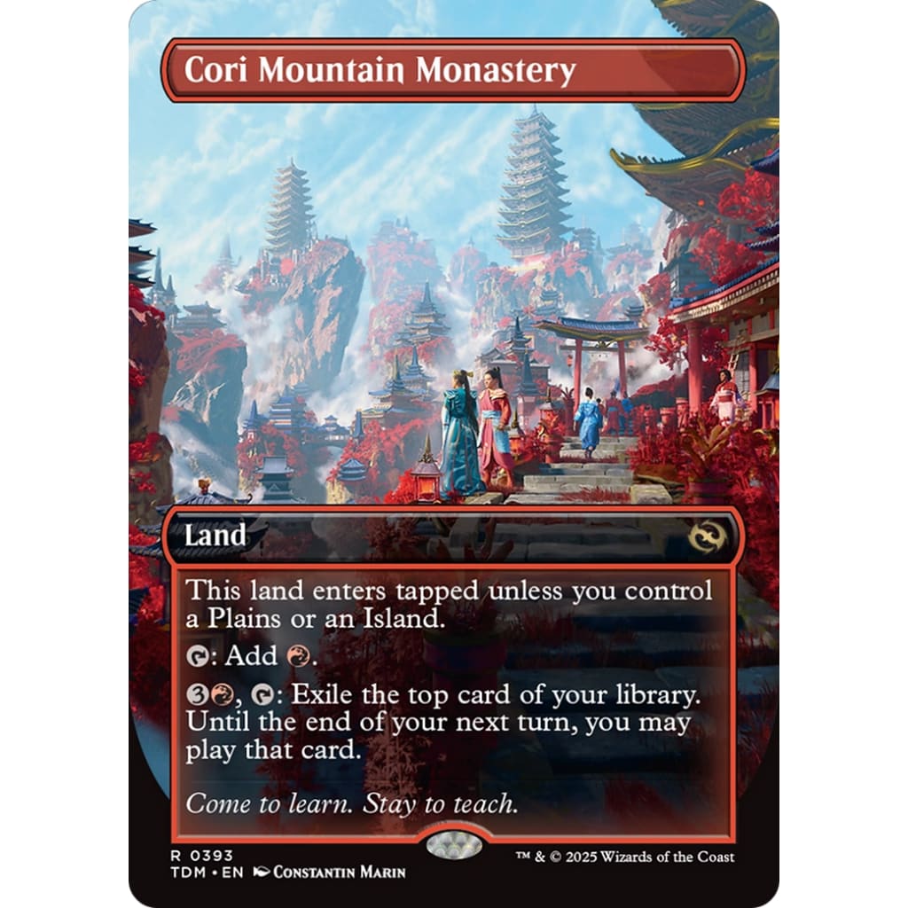 Cori Mountain Monastery (TDM-393) (Borderless) - Single