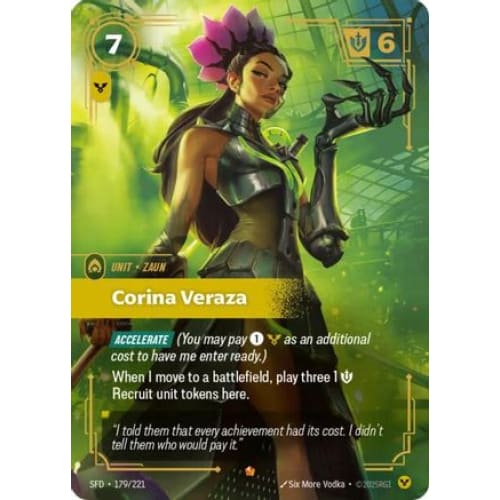 Corina Veraza (179/221) - Spiritforged Foil - Single