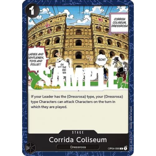 Corrida Coliseum OP04-096 C Kingdoms of Intrigue