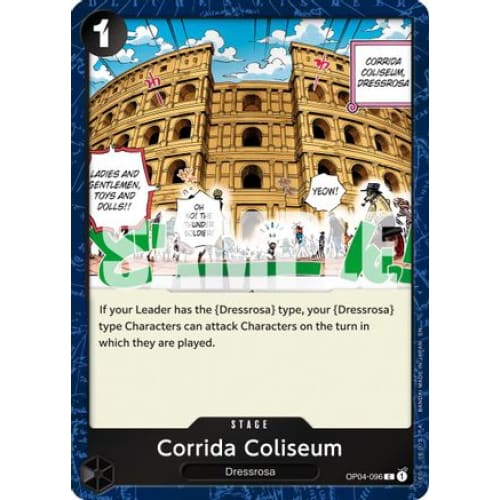 Corrida Coliseum (Pirate Foil) OP04-096 C Premium Booster