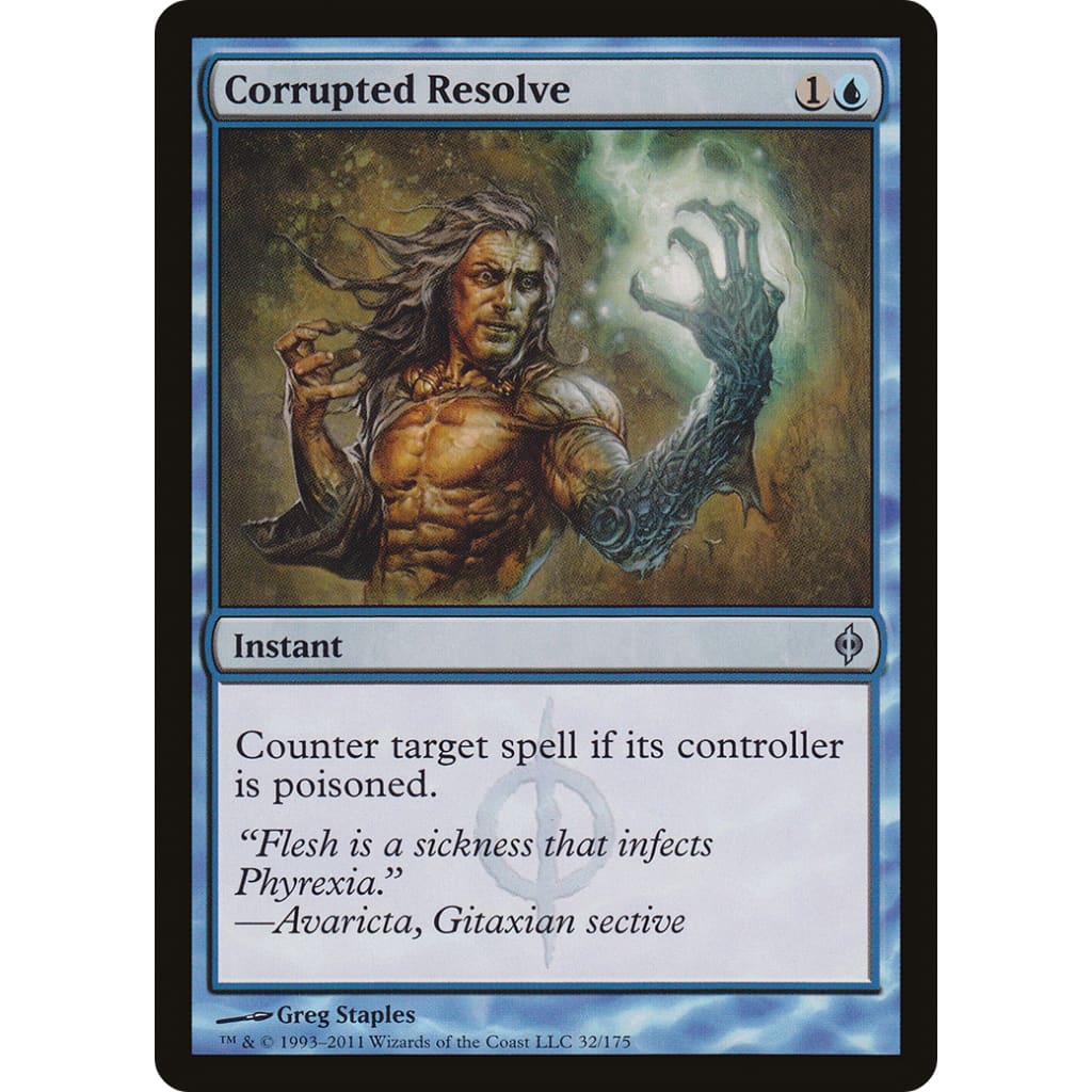 Corrupted Resolve (NPH-032) Foil - Single