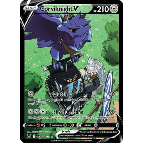 Corviknight V (TG18/030) Trainer Gallery Rare Holo Holofoil