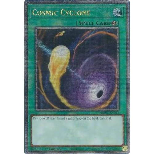 Cosmic Cyclone (Quarter Century Secret Rare) - RA02-EN061