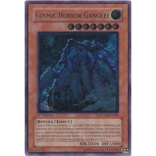 Cosmic Horror Gangi’el (UTR) (POTD-EN029) Ultimate Rare 1st