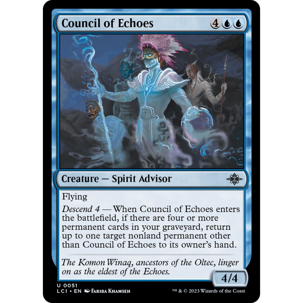 Council of Echoes (LCI-051) Foil - Single