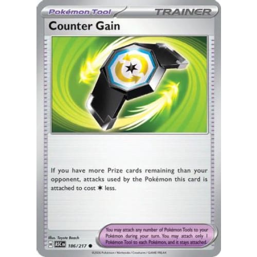 Counter Gain - 186/217 (186) Common - Single