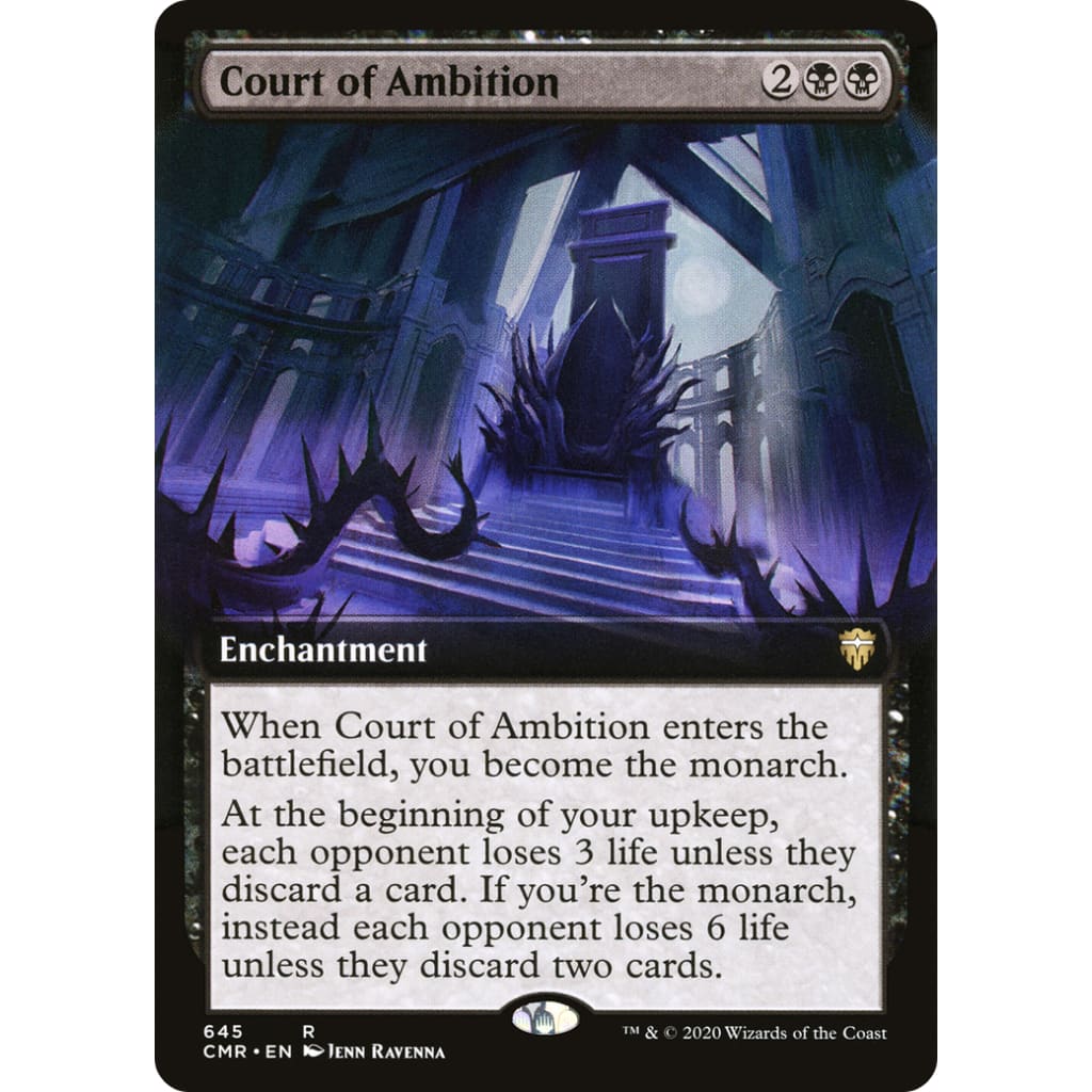 Court of Ambition (CMR-645): (Extended Art) - Single