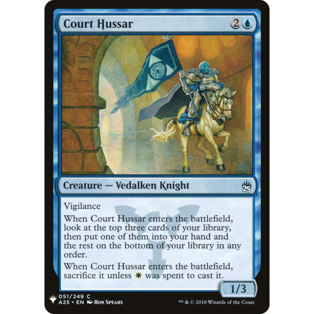 Court Hussar (PLST-A25-51) - Single