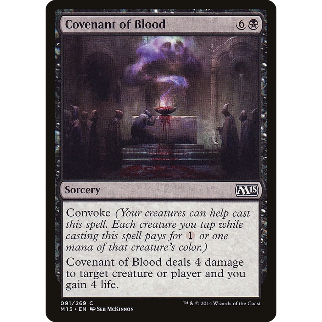 Covenant of Blood (M15-091) Foil - Single