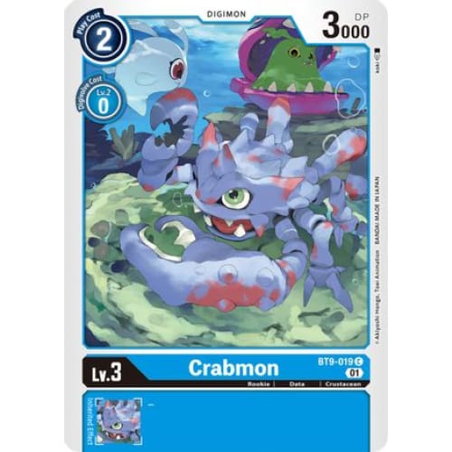 Crabmon - BT9-019 - Common - Single