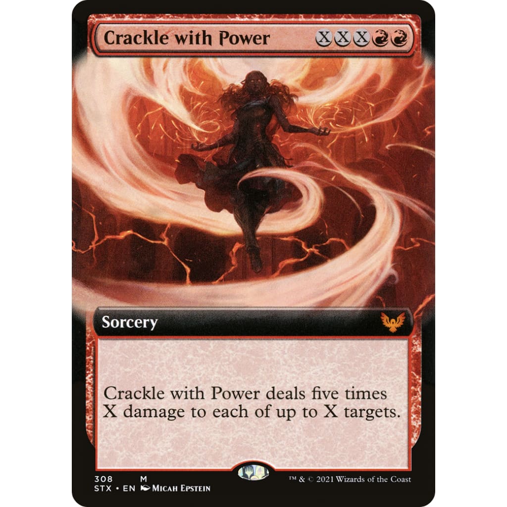 Crackle with Power (Extended Art) (STX-308): - Single