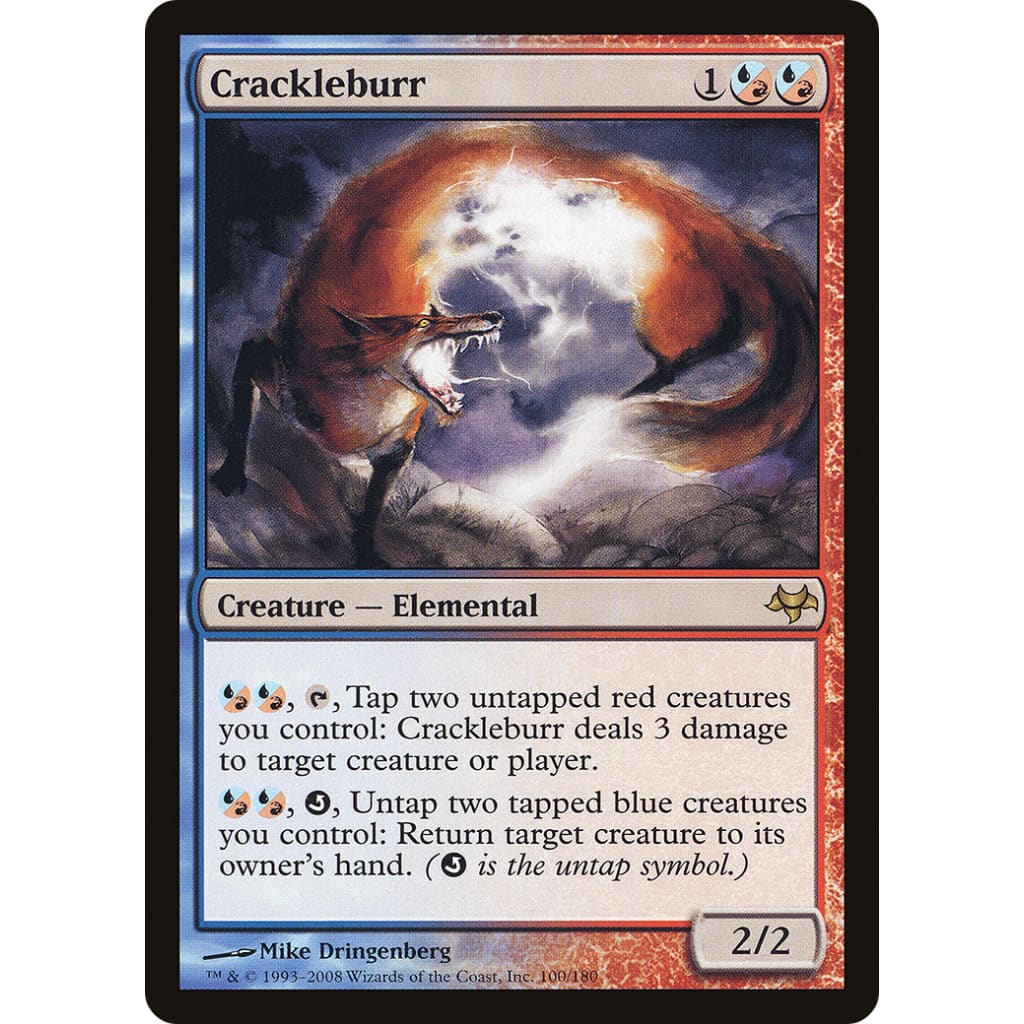 Crackleburr (EVE-100) Foil - Single