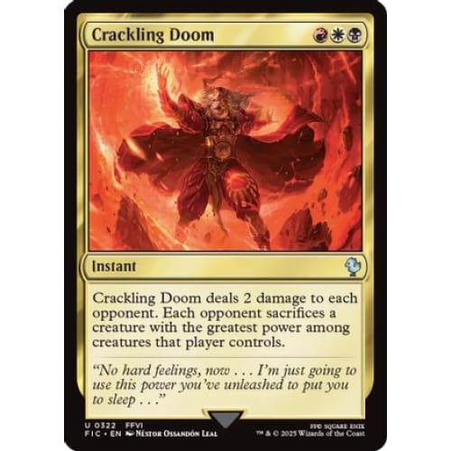 Crackling Doom (FIC-322) - Single