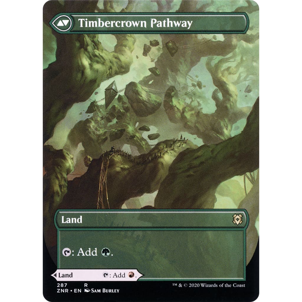 Cragcrown Pathway // Timbercrown (ZNR-287): (Showcase)