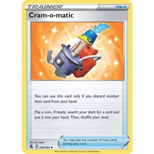 Cram-o-matic (229/264) Uncommon Reverse Holofoil - Single