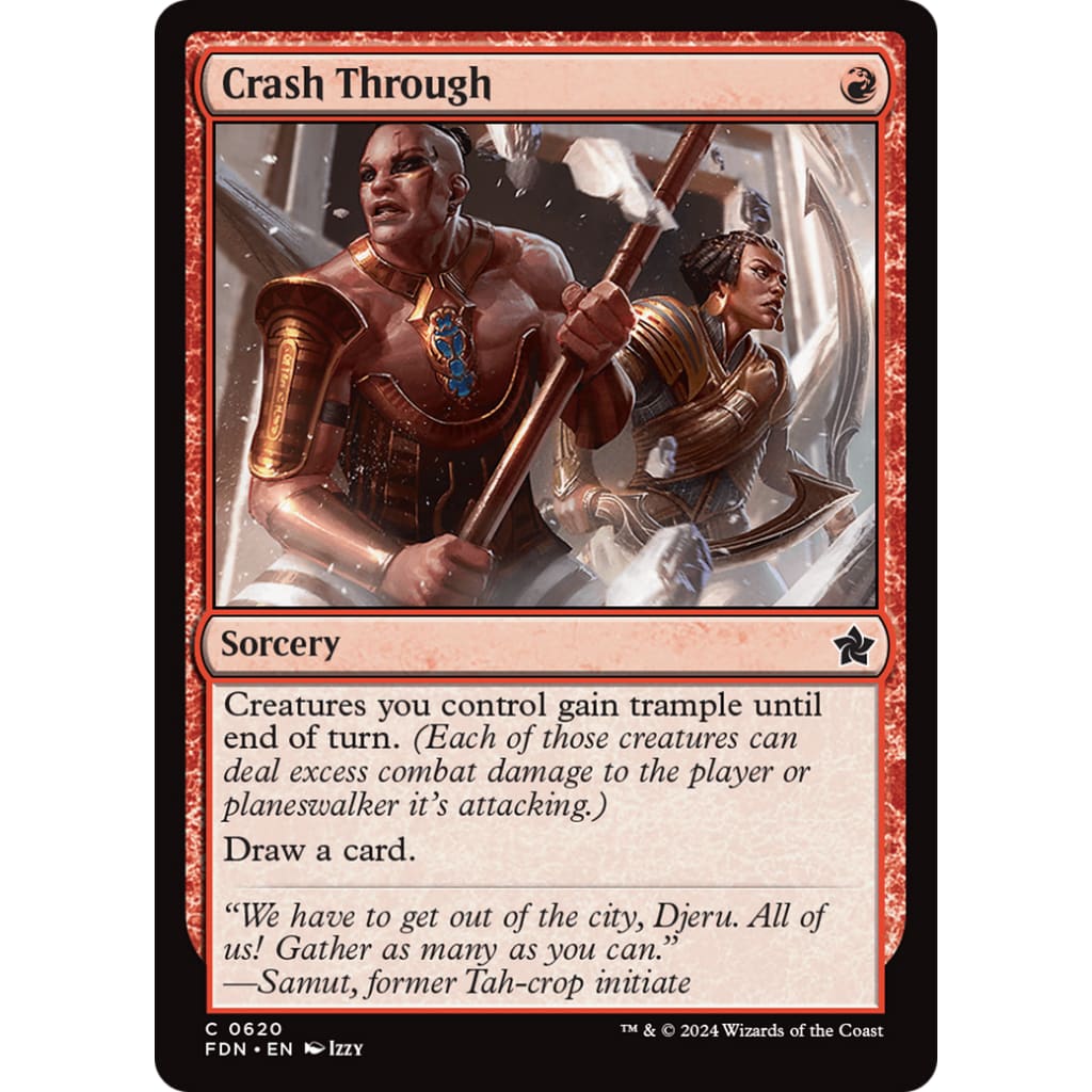 Crash Through (FDN-620) - Single
