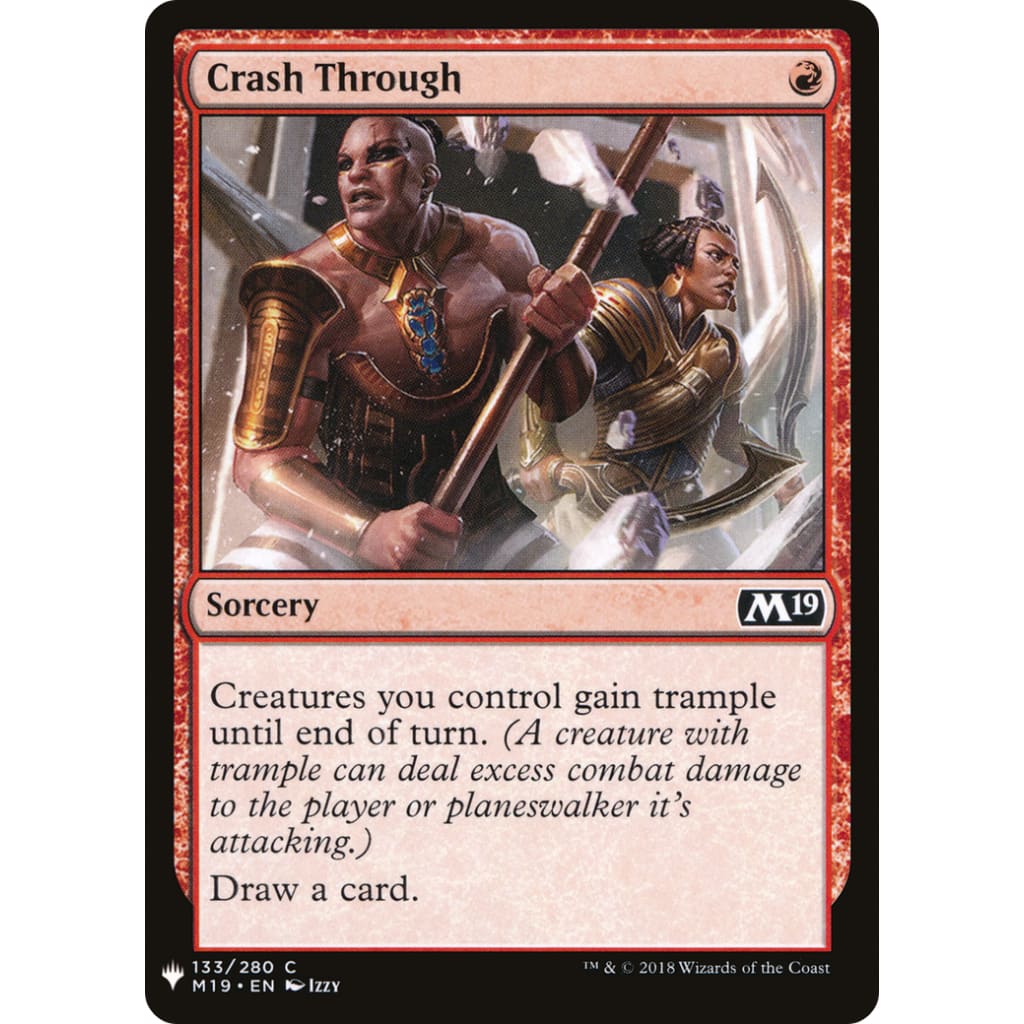 Crash Through (PLST-M19-133) - Single
