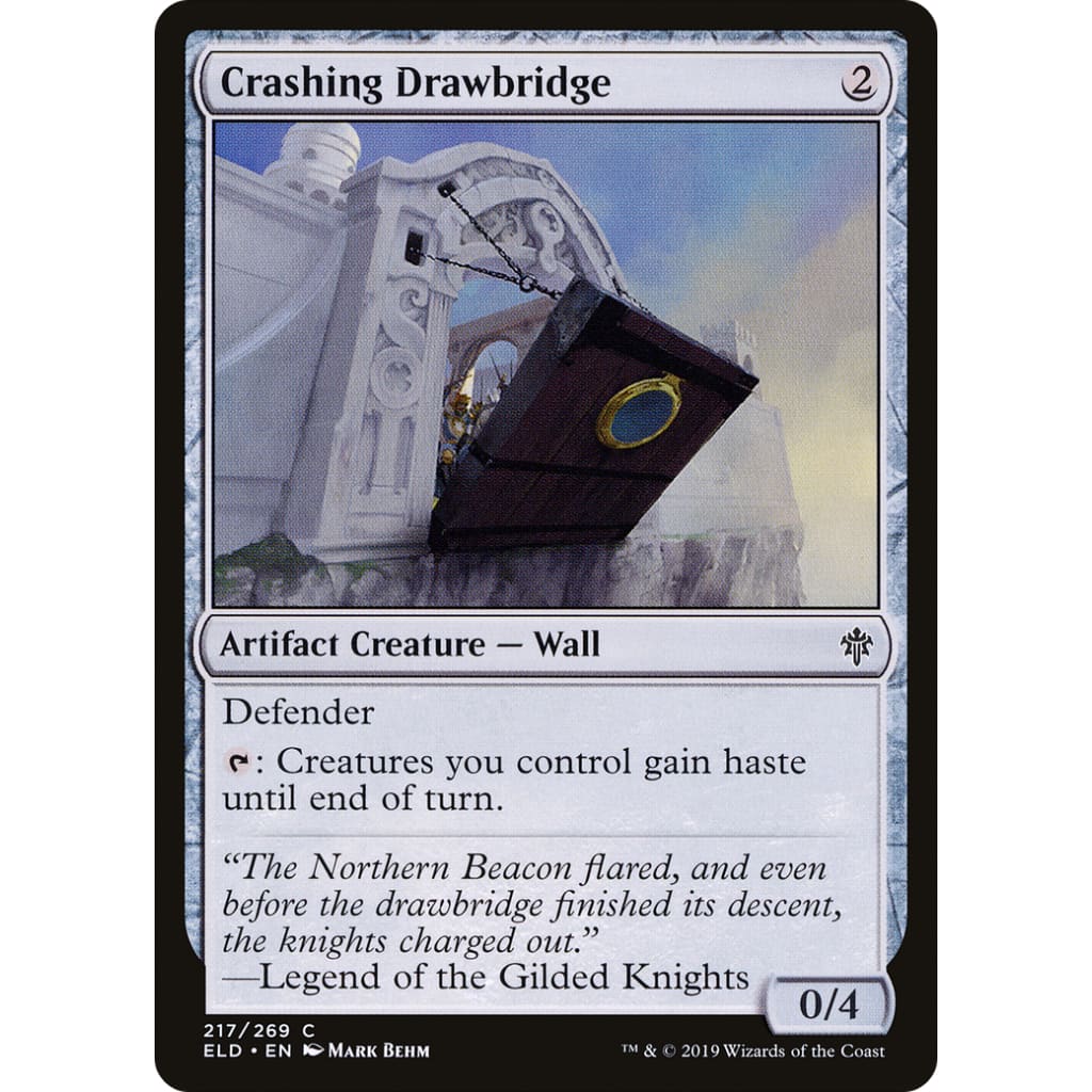 Crashing Drawbridge (ELD-217) - Single