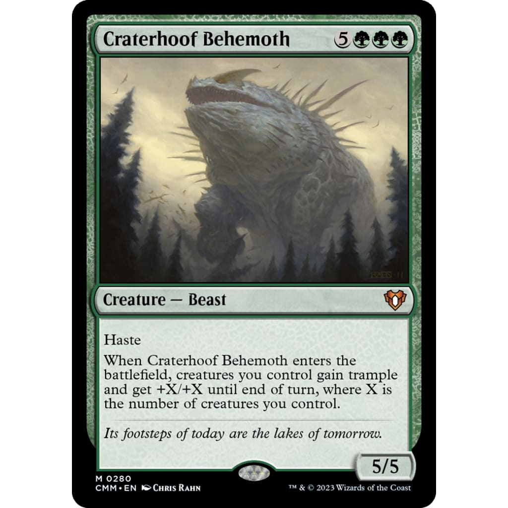 Craterhoof Behemoth (CMM-280) - Single