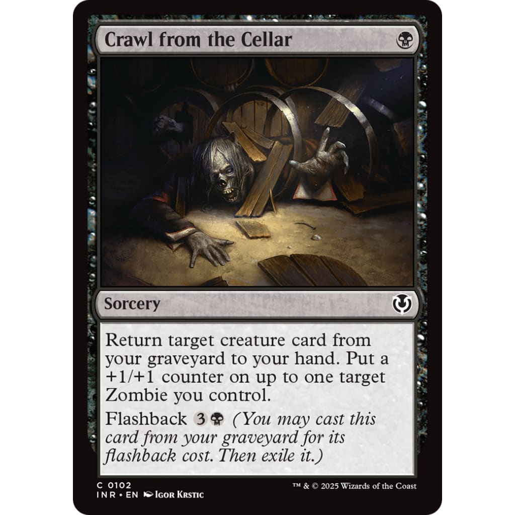 Crawl from the Cellar (INR-102) Foil - Single