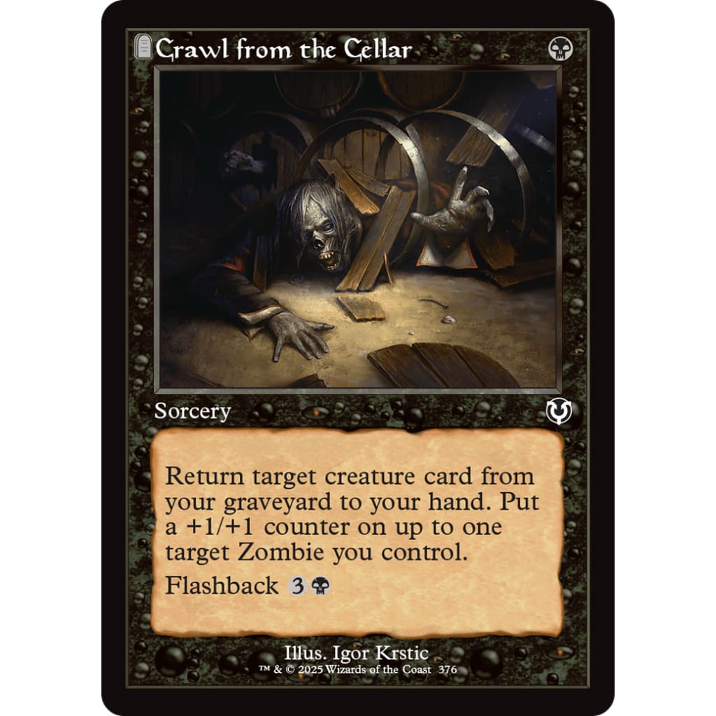 Crawl from the Cellar (Retro Frame) (INR-376) Foil - Single