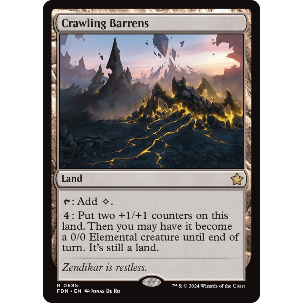 Crawling Barrens (FDN-685) - Single