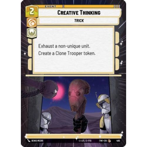 Creative Thinking (Hyperspace) (465) Foil - Single
