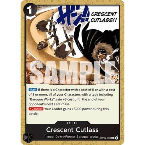 Crescent Cutlass OP14-098 C The Azure Sea’s Seven - Single