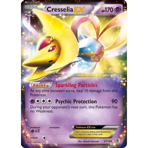 Cresselia-EX (067/149) Holo Rare Holofoil - Single