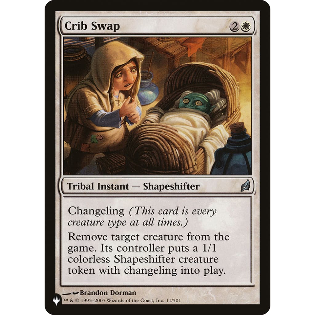 Crib Swap (PLST-LRW-11) - Single