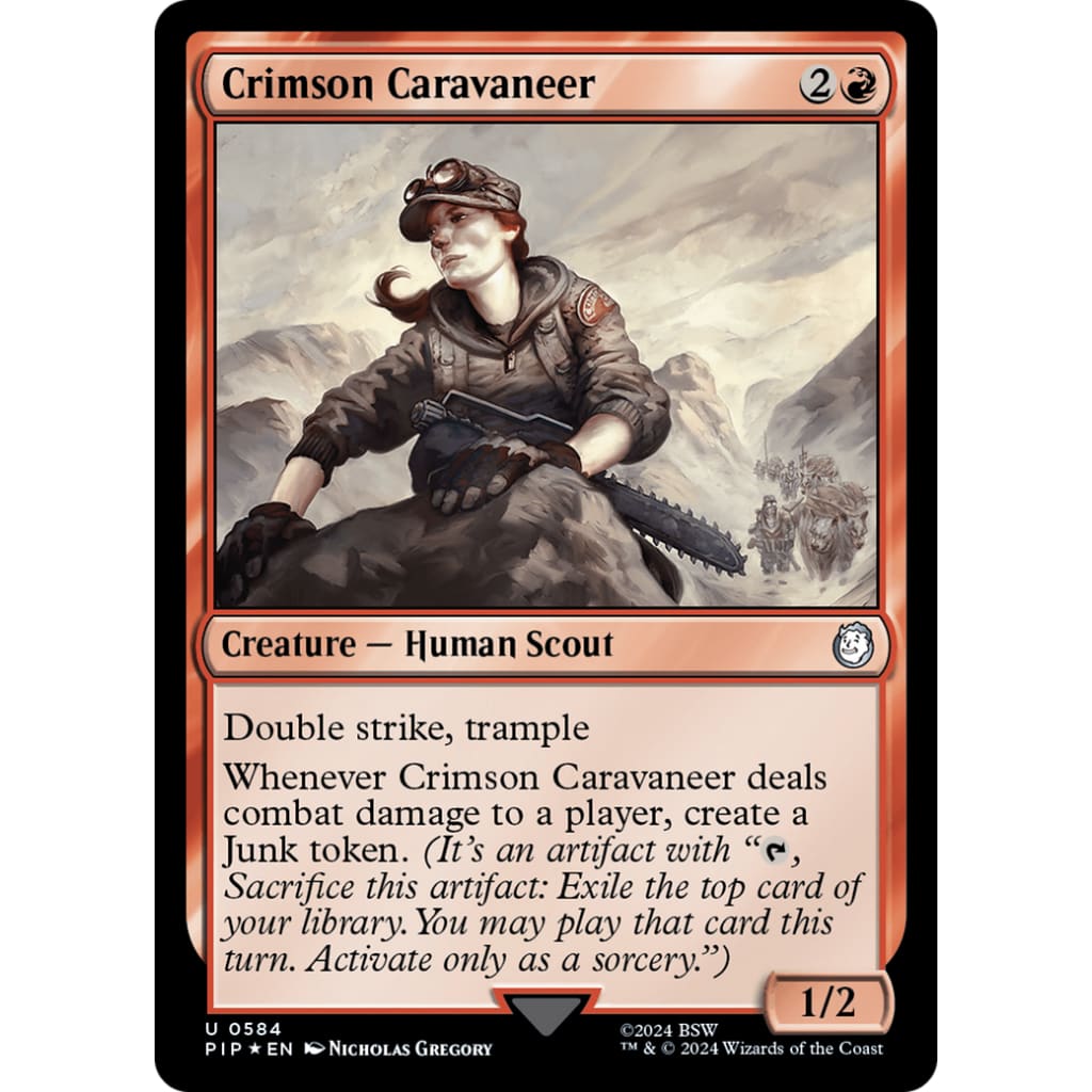 Crimson Caravaneer (PIP-584) Foil - Single