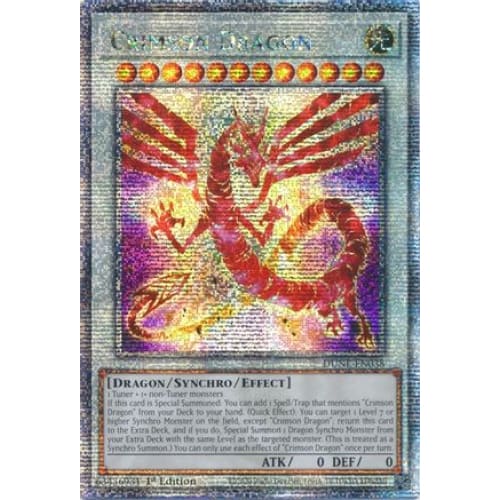 Crimson Dragon (Quarter Century Secret Rare) - DUNE-EN038