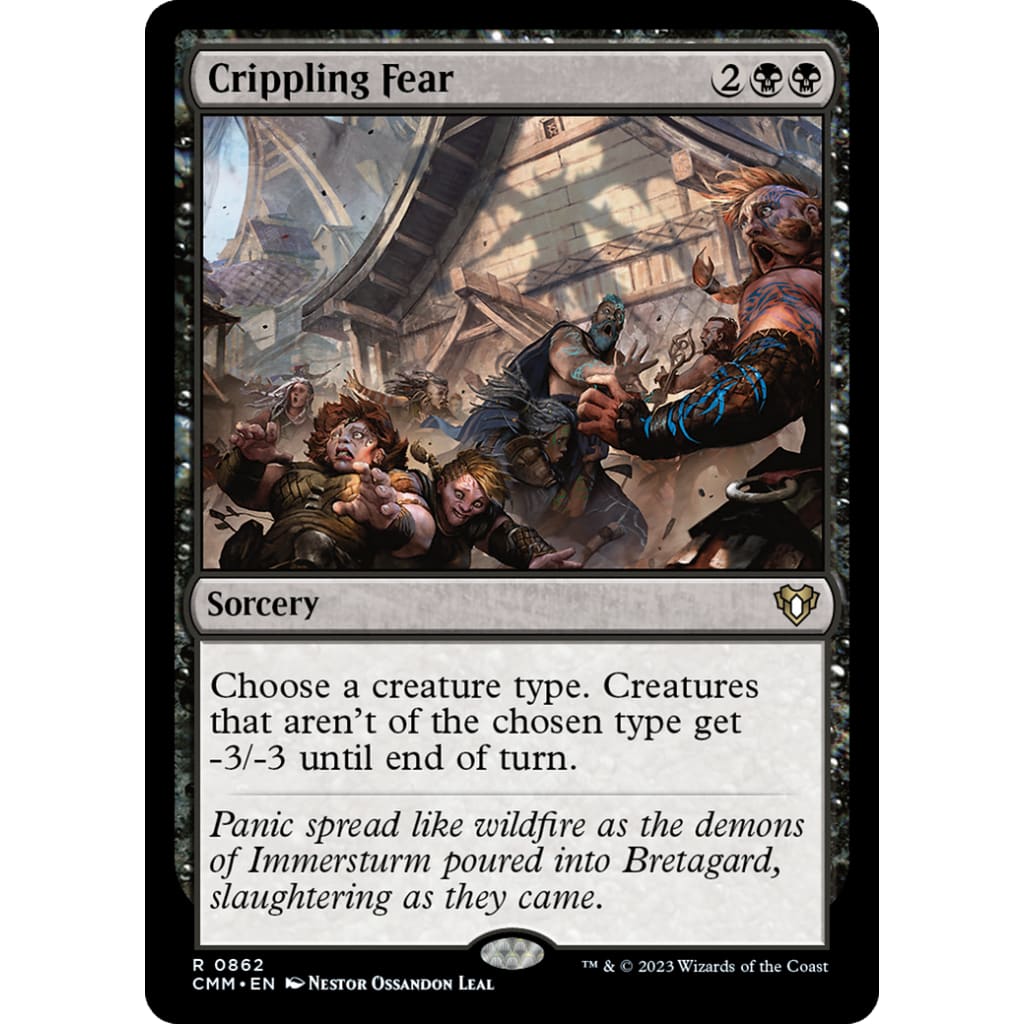 Crippling Fear (CMM-862) Foil - Single